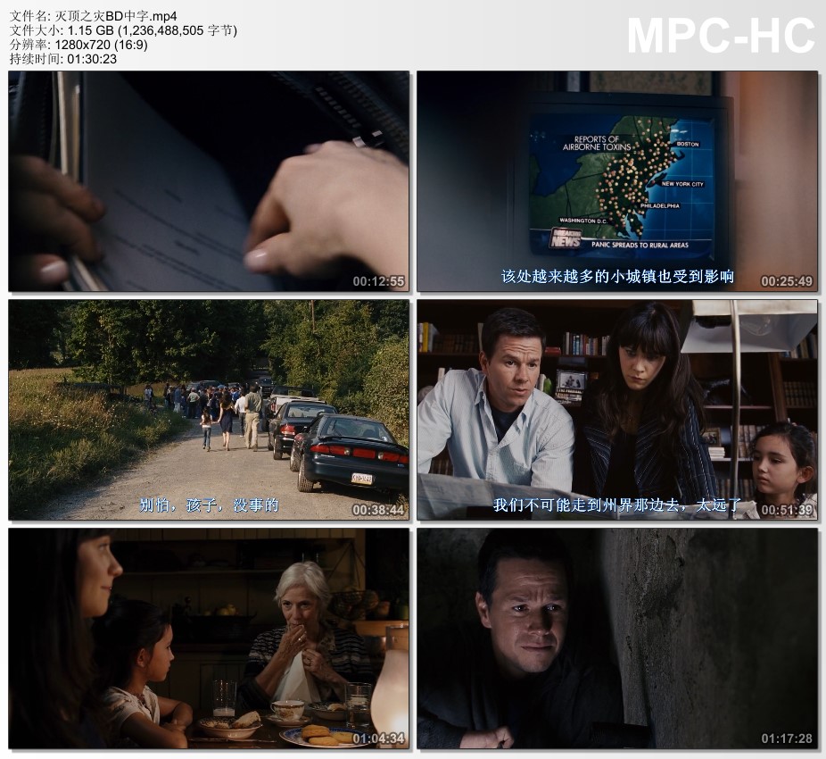 2008年欧美经典科幻灾难片《灭顶之灾》