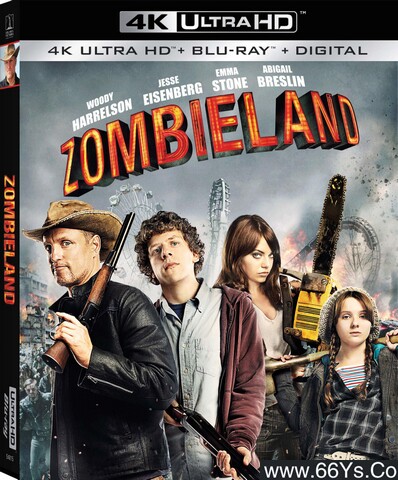 2009年美国8.2分喜剧恐怖片《僵尸之地》1080P英语中英双字