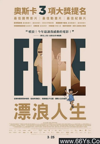 2021年欧美8.2分纪录片动画片《逃亡》1080P英语中字