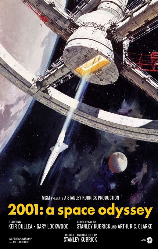 1968年英国8.9分科幻惊悚片《2001太空漫游》蓝光中英双字