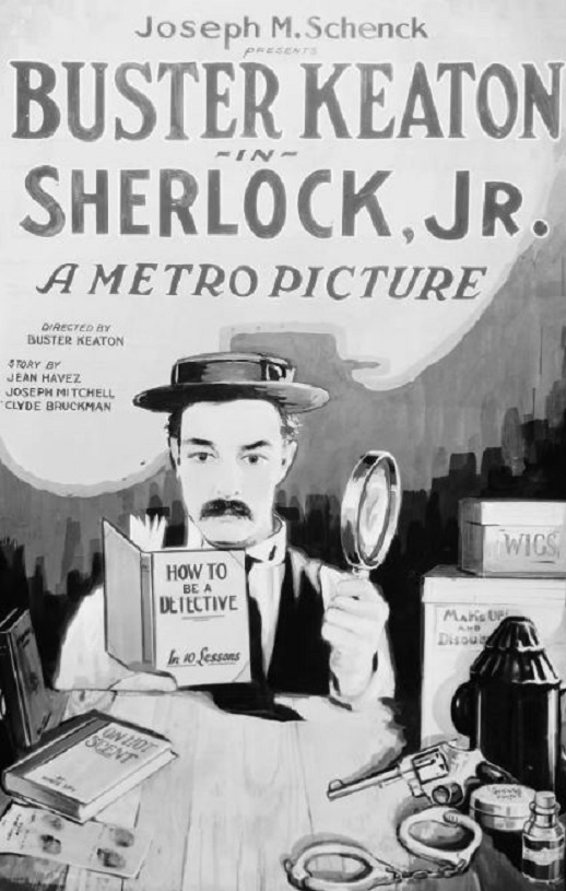 1924年美国9.5分喜剧动作片《福尔摩斯二世》蓝光中字