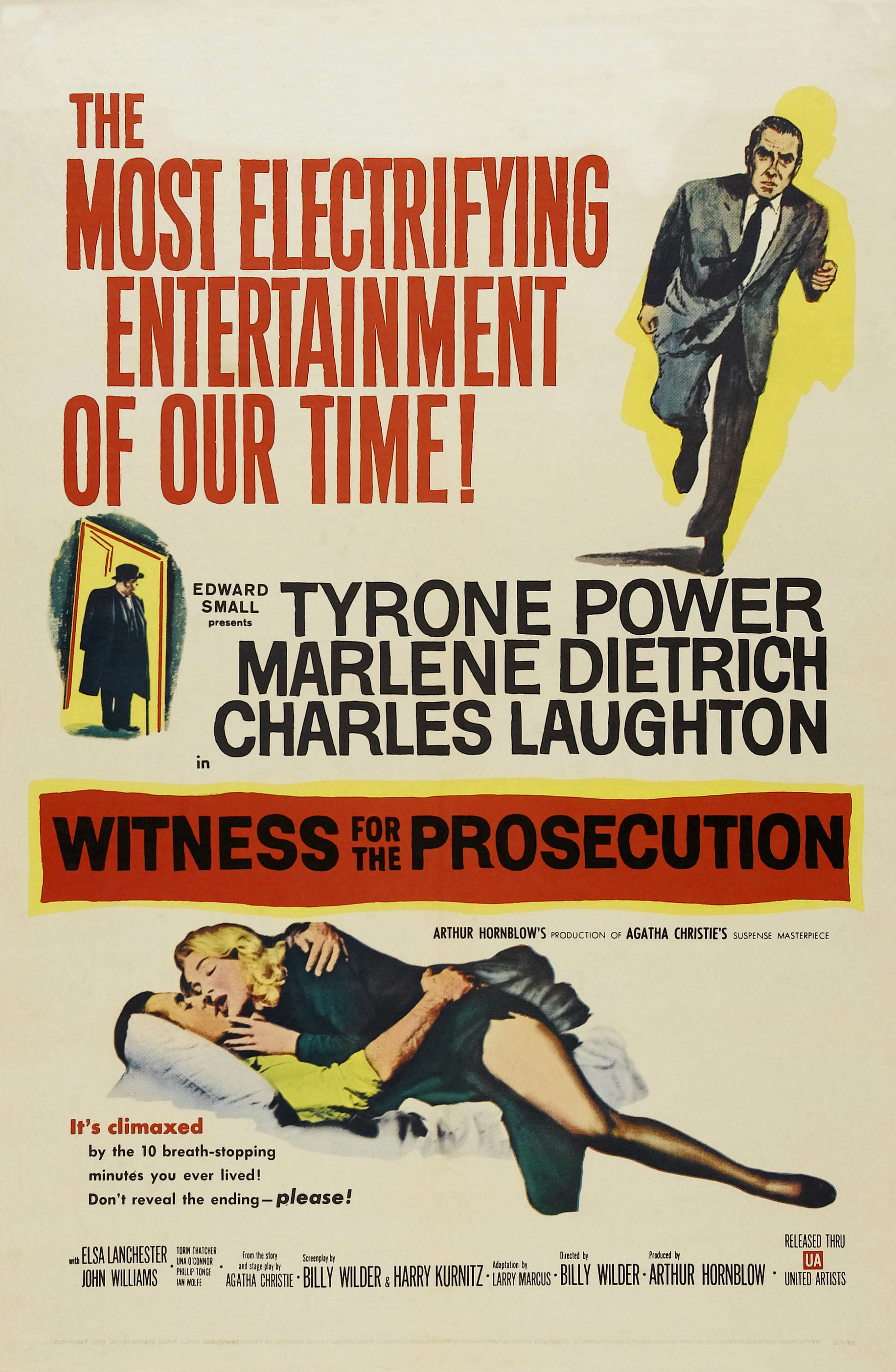 1957年美国9.6分悬疑犯罪片《控方证人》蓝光中英双字