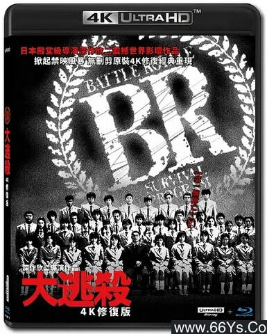 2000年日本8.0分动作惊悚片《大逃杀》1080P日语中字磁力