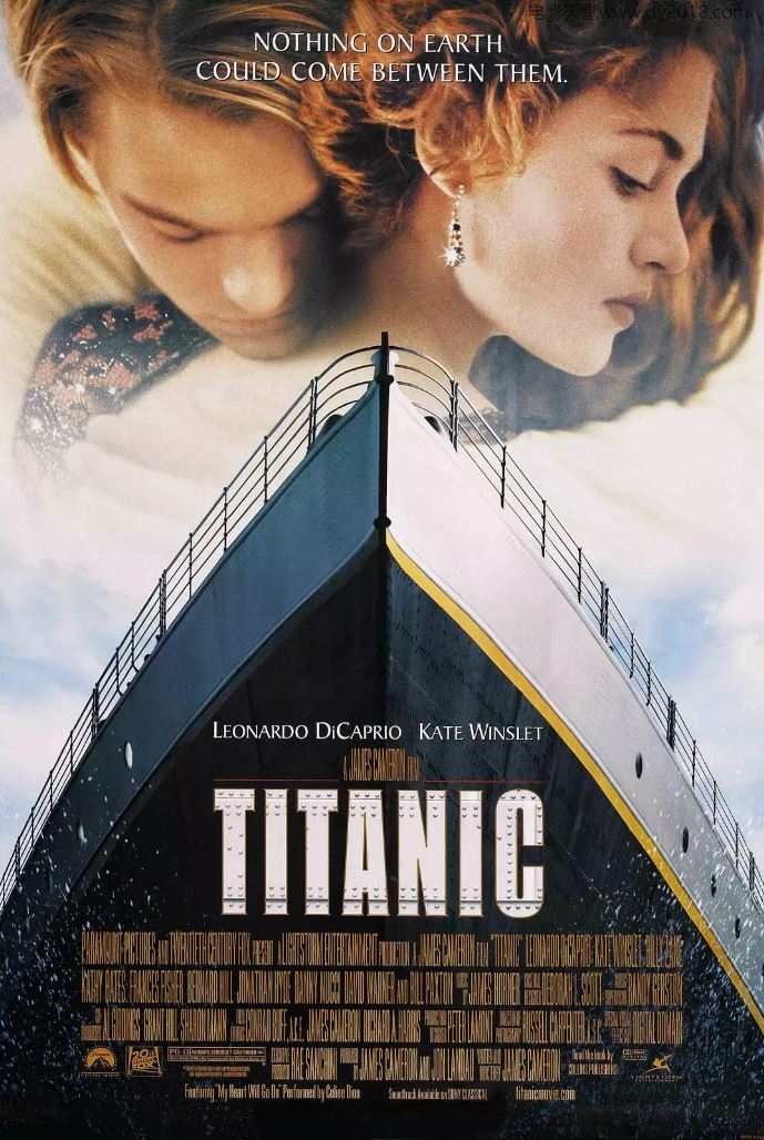 1997年美国9.4分灾难爱情片《泰坦尼克号》蓝光国粤英3语双字