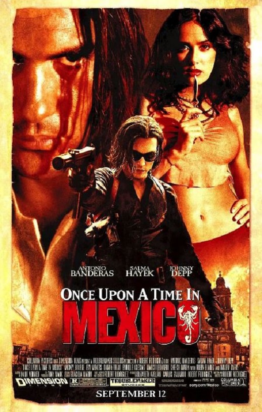 2003年美国7.3分动作片《墨西哥往事》蓝光国英双语双字