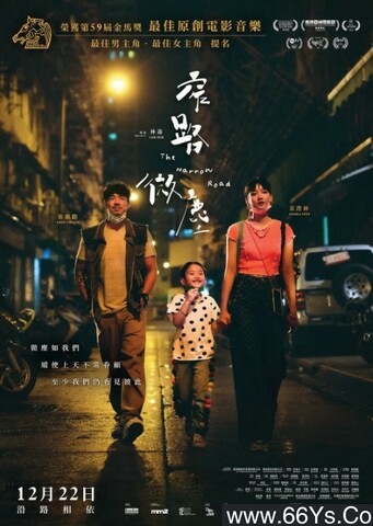 2022年张继聪,袁澧林剧情片《窄路微尘》1080P国粤双语
