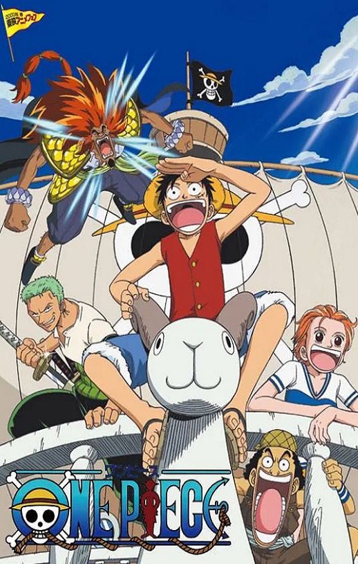 2000年日本7.7分动画片《海贼王剧场版1：黄金岛冒险》蓝光国日双语